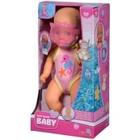 SIMBA Babypuppe Simba Puppe New Born Baby Badepuppe Baden Schwimmbrille 105030172