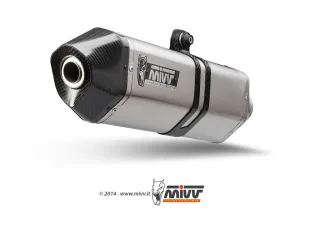 Sport Auspuff MIVV Speed Edge Edelstahl Honda VFR 800 X Crossrunner Typ:RC80/RC94 Bj. 2015-2018 +ABE