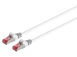 S-IMPULS CAT.6a Patchkabel S/FTP PIMF Halogenfrei, weiß, 30m