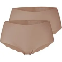 sloggi Panty Zero Microfibre saumlose Abschlüsse, Wellenkante, kein Abzeichnen, im 2er Pack