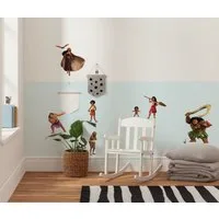 Komar Wandtattoo Disney Moana 2 Family (1 St), Künstler: Disney, 50 x 70 cm (Breite x Höhe) - Kinderzimmer, Wandsticker