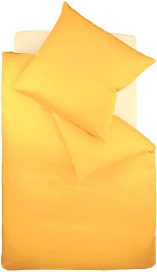 fleuresse Bettwäsche "Colours in 135x200, 155x220 oder 200x200 cm" 3 Stk. Bettwäsche aus 100% Baumwolle, uni, mit Reißverschluss
