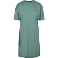 URBAN CLASSICS A-Linien-Kleid Urban Classics Damen Ladies Organic Oversized Slit Tee Dress (1-tlg)