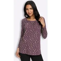 Sieh an! T-Shirt Druck-Shirt Langarm