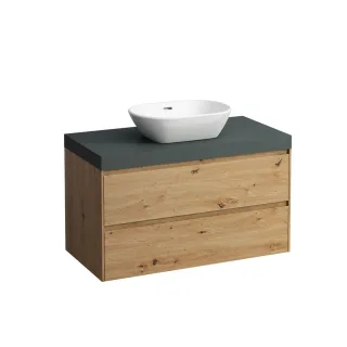 Laufen Waschtischunterschrank und Waschtisch-Platte LANI 495x985x580 H4055611122671