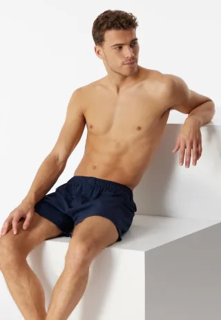 SCHIESSER - Boxershorts dunkelblau - Gr. - 8