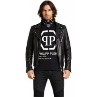 PHILIPP PLEIN T-Shirt Gold Cut T-Shirt Limited Edition Logo Shirt Rundhals Top doppelt genähte Säume,Sechseckiges Logo an der Passe