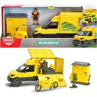 Dickie Toys Spielzeug-Auto DHL Delivery Set