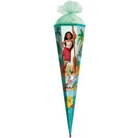 Roth Schultüte Disney Vaiana, 85 cm, eckig, 6-eckig, Tüllverschluss, Roth-Spitze
