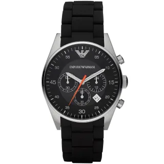 Emporio Armani AR5858 Sportivo Chronograph Herrenarmbanduhr 43 mm
