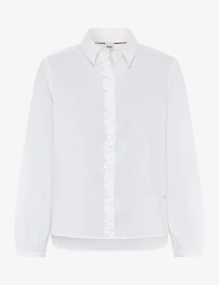 BRAX - Style Vic Frill white - Gr. - 40