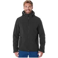 Killtec Softshelljacke Herren Softshelljacke Wasserabweisende Softshelljacke mit Fleece, abnehmbarer Kapuze