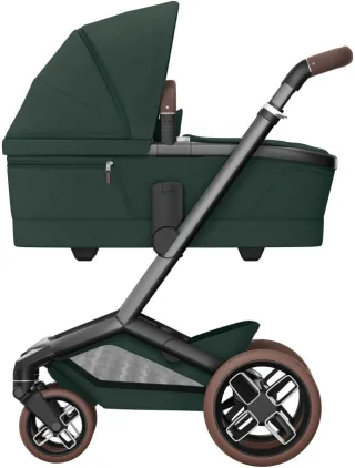 Maxi-Cosi Fame Kinderwagen Twillic Green inkl. Babywanne