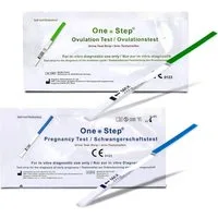 One+Step Ovulationstest Kombipaket 50 Ovulationstests und 20 Schwangerschaftstests, 70-tlg.