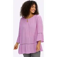 Sheego Klassische Bluse 3/4-Arm-Bluse 3/4-Arm