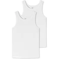 uncover by SCHIESSER Unterhemd 2er Pack Basic (Spar-Set) Unterhemd / Tanktop - Baumwolle - Unterhemden mit perfekter Passform