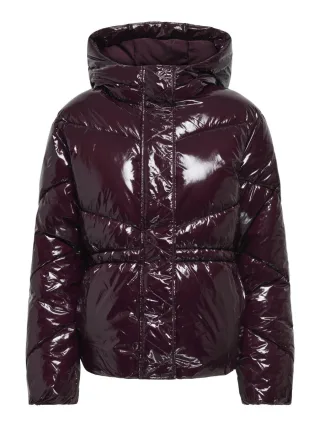 ONLY - Gesteppte Puffer-Jacke lila - Gr. - S