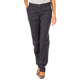 Lange gerade geschnittene Hose mit Saum 31693810 Frau