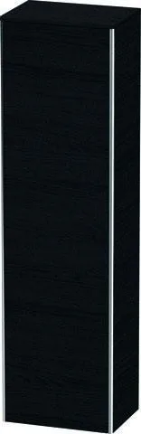 Duravit XSquare Hochschrank Eiche Schwarz Matt 500x356x1776 mm - XS1313L1616 XS1313L1616