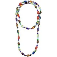 COLLEZIONE ALESSANDRO Lange Kette Mailand, mit Glasperlen