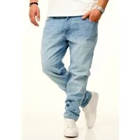 Jack & Jones Regular-fit-Jeans CLARK ARIS Original Denim Hose mit Stretch Herren Jeans mit Regular Fit Passform