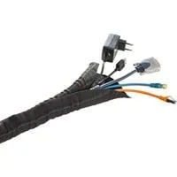 KS Self Wrap, Ø 19mm, Kabelführung schwarz, 5 Meter