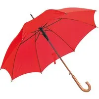 Macma Stockregenschirm Automatik-Regenschirm / Farbe: rot