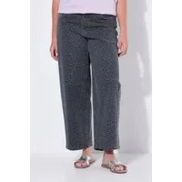 Angel of Style Regular-fit-Jeans Barrel-Jeans Barrel-Fit Leo-Patchoptik 5-Pocket
