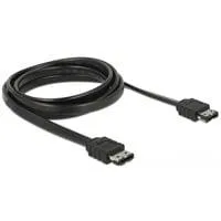 Kabel eSATA 3Gb/s > eSATA schwarz, 2 Meter