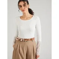 fransa Langarmshirt FRHizamond (1-tlg) Spitze