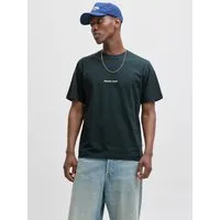 Jack & Jones Rundhalsshirt JORNORREBRO EMB TEE SS CREW NECK NOOS Baumwolle, locker geschnitten