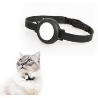 LucyBalu Katzen-Halsband NEMO für den AirTag als Katzentracker, Silikon, Sicherheitsverschluss