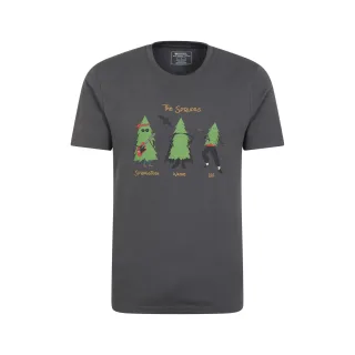 Mountain Warehouse - "Spruce Springsteen" T-Shirt für Herren (Holzkohle)