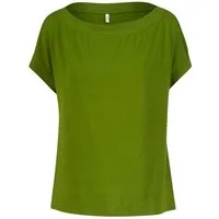 Blutsgeschwister Kurzarmshirt - Flowgirl - Damen T-Shirt - Jerseyshirt - lockeres U-Boot T-Shirt