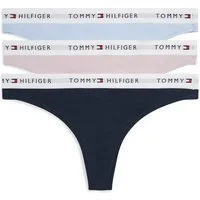 Tommy Hilfiger Underwear String (Packung, 3-St., 3er) mit Logoschriftzug