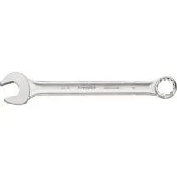 Ring-Maulschlüssel 7 19, UD-Profil 19mm, Schraubenschlüssel chrom, Ringseite 15° abgewinkelt