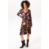 Aniston CASUAL Jerseykleid mit farbenfrohen Blumen bedruckt - NEUE KOLLEKTION