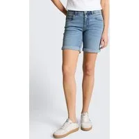TOM TAILOR Jeansshorts Jeanshosen TTLENE SLIM Bermuda Jeans Shorts mit hohem Stretch