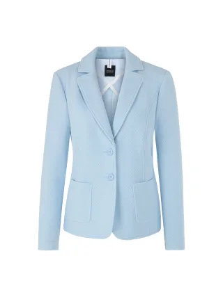 Marc Cain Sports - Sportiver Blazer mit Strukturmuster skyway new - Gr. - 38