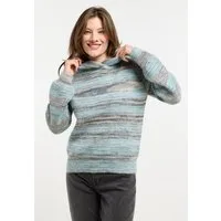 Ragwear Kapuzenpullover OFINA pflegeleichter Materialmix, mit Kapuze