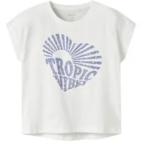 Name It T-Shirt NKFHAVAKA CAP SL NREG TOP BOX Baumwolle, regular fit