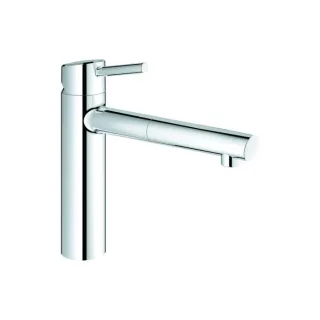 Grohe Concetto Spültischarmatur 31129001 ausziehbarer Mousseur, chrom