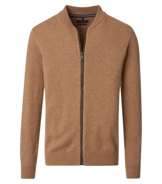 CASAMODA - Strickjacke braun - Gr. - XL