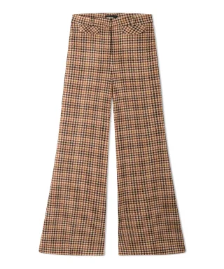 CAMBIO - Famous jersey cinnamon/burgundy - Gr. - 34