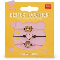 Legami Armkette LEGAMI Armband-Set Teddy Bear – 3 verstellbare Armbänder