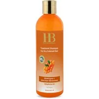 H.B. Dead Sea Minerals Haarshampoo Health&Beauty Obliphicha Behandlungsshampoo Totes Meer 400 ml, Mit Totes-Meer-Mineralien, Hoher Anteil an Sanddornöl, U.V.-Filter