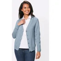 Witt Strickjacke Strickjacke Langarm Materialmix