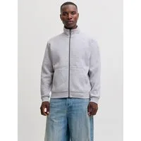 Jack & Jones Sweatjacke JJEBRADLEY SWEAT ZIP HN NOOS Materialmix, regular fit