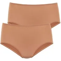 LASCANA Taillenslip (2er-Pack) aus weicher und hoch elastischer Microfaser