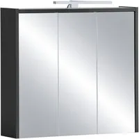 Schildmeyer Spiegelschrank Sander, Spiegelschrank, Made in Germany, B: 65 cm (1-St) Solide Verarbeitung - Dieses Produkt ist in Deutschland gefertigt